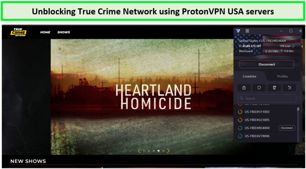 Unblocking-True-Crime-Network-with-ProtonVPN-in-Canada