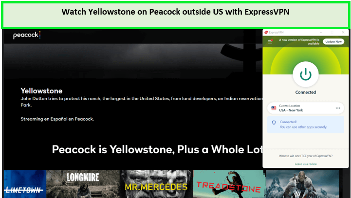 Watch-Yellowstone-on-Peacock-in-Australia-with-ExpressVPN