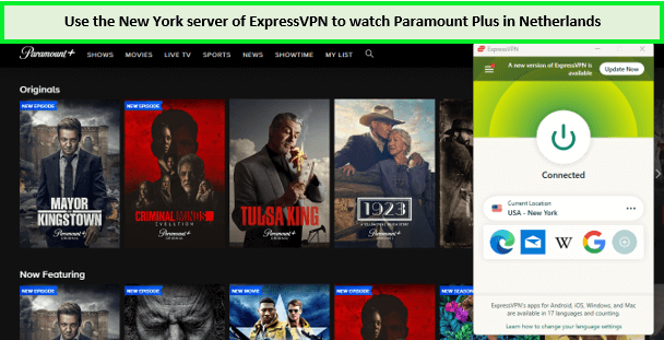  ExpressVPN - Ontgrendel Paramount Plus in Nederland 