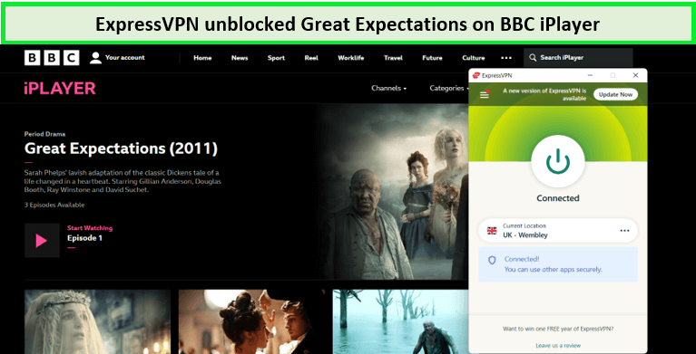 expressvpn-unblocked-great-expectation-on-bbc-iplayer 