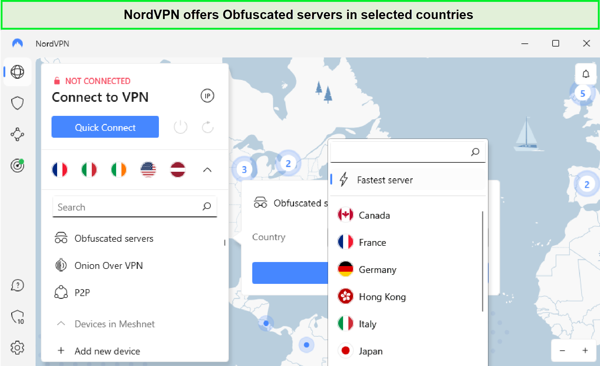 NordVPN Server List Connect the Server Locations