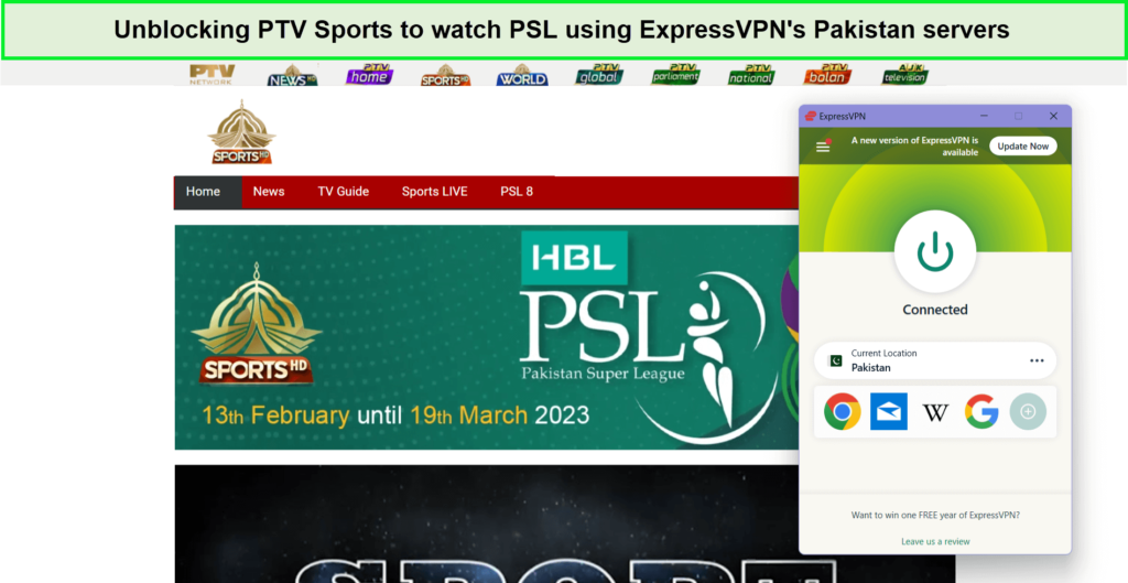 ptv-sports-watch-psl-expressvpn-pakistan-in-Hong Kong