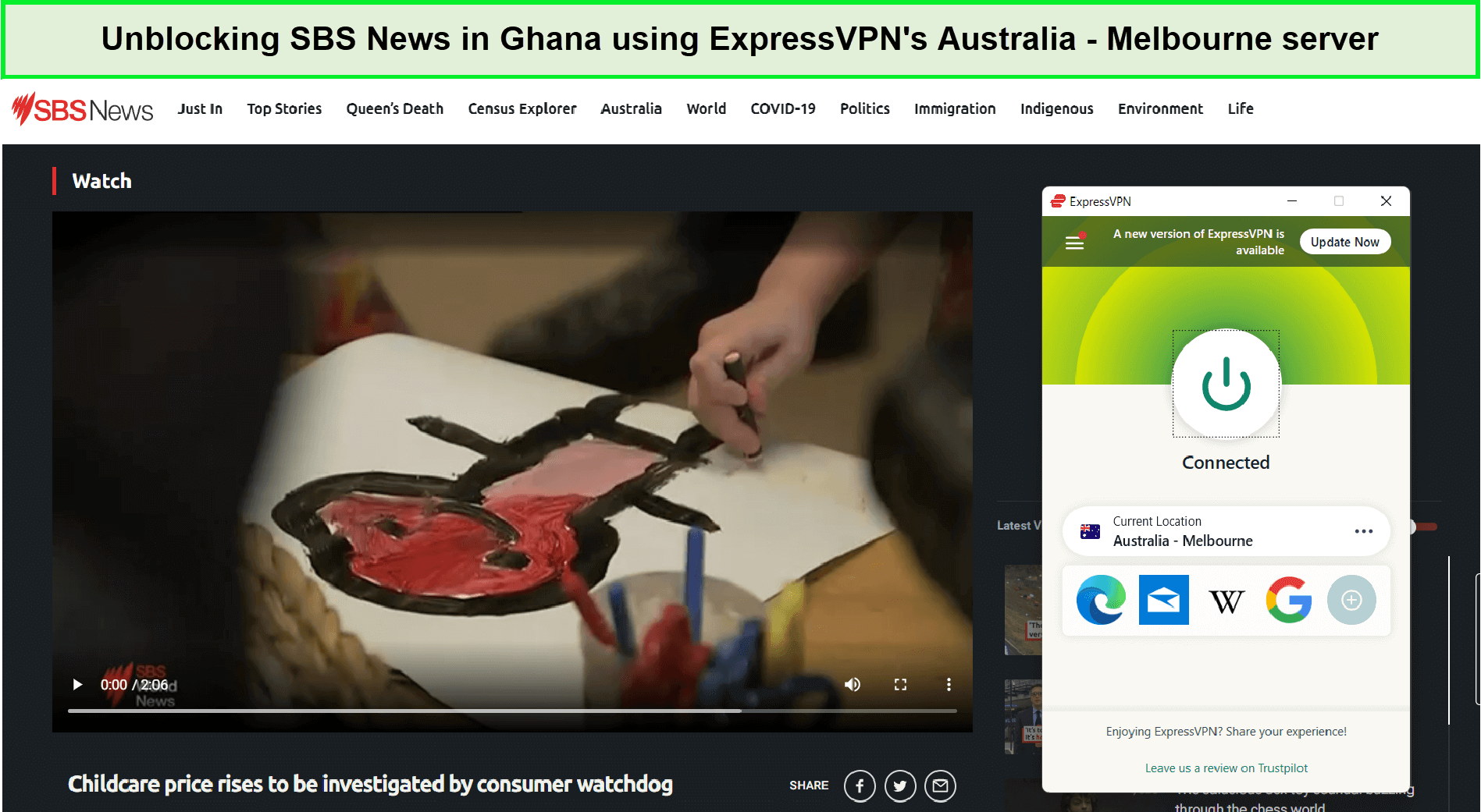sbs-news-in-ghana-expressvpn-For Singaporean Users
