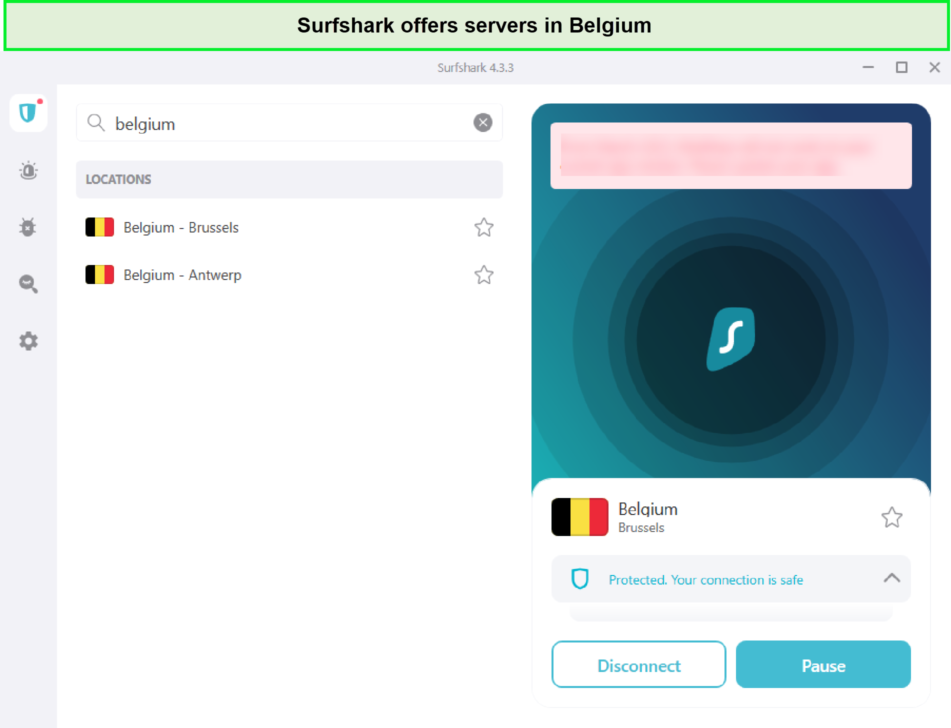 surfshark-belgium-servers