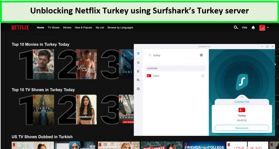 surfshark-unblocked-netflix-turkey-in-USA