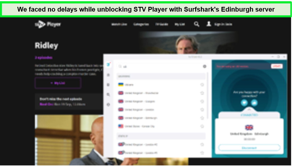  Surfshark entsperrte STV-Player in - Deutschland 
