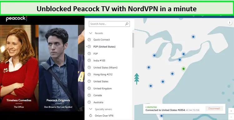 unblocked-peacock-tv-in-Israel-with-nordvpn
