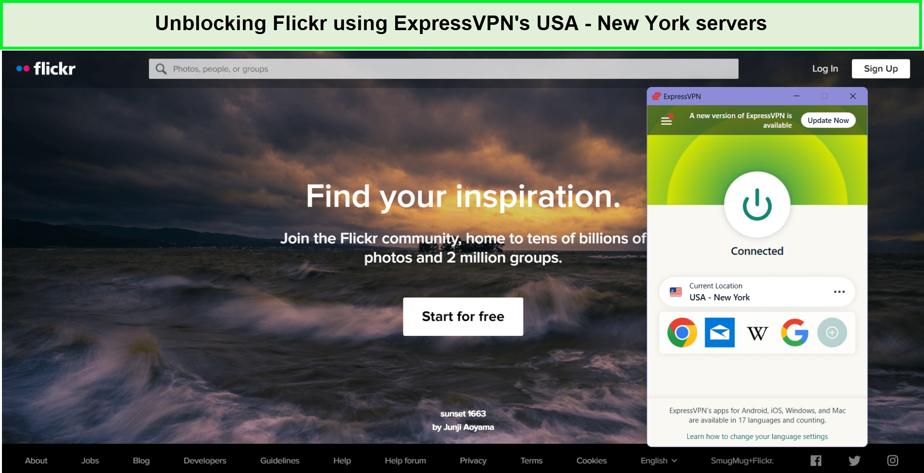 unblocking-flickr-using-expressvpn
