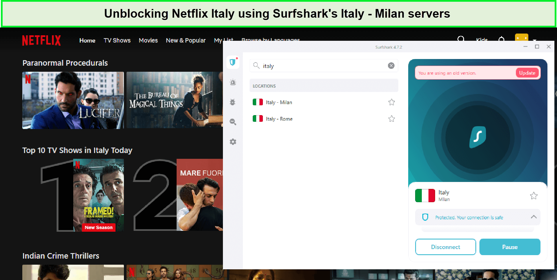 unblocking-netflix-italia-surfshark-in-Italy