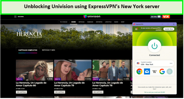 unblocking-univision-with-expressvpn-in-New Zealand