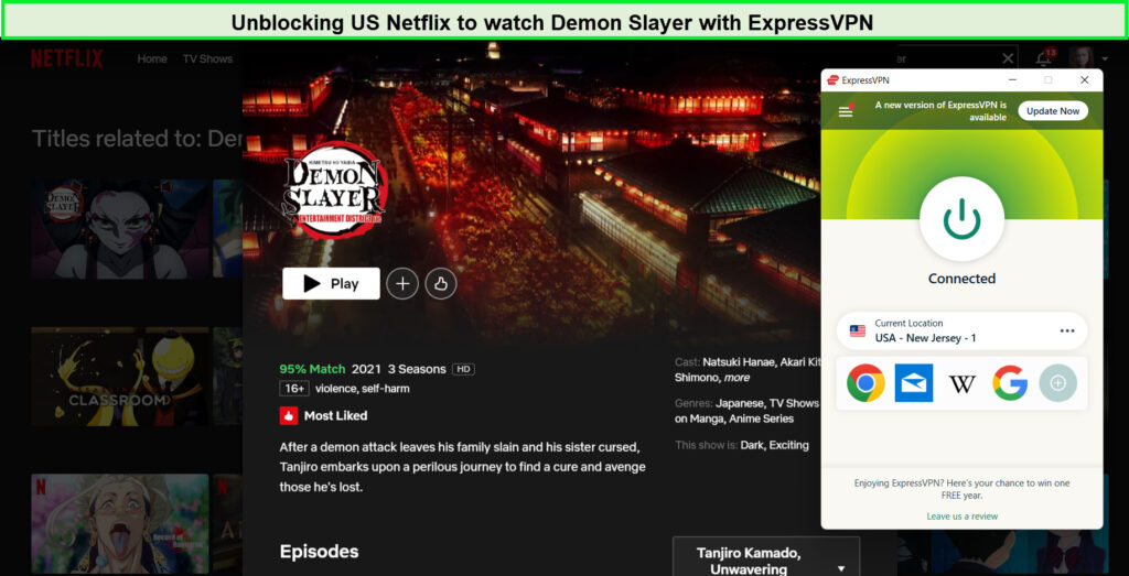 watching-Demon -Slayer-Swordsmith-Village-Arc-with-expressvpn-in-UK