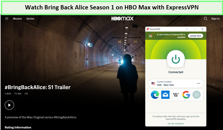 ExpressVPN-unblocks-Bring-Back-Alice-on-HBO-Max-in-Spain