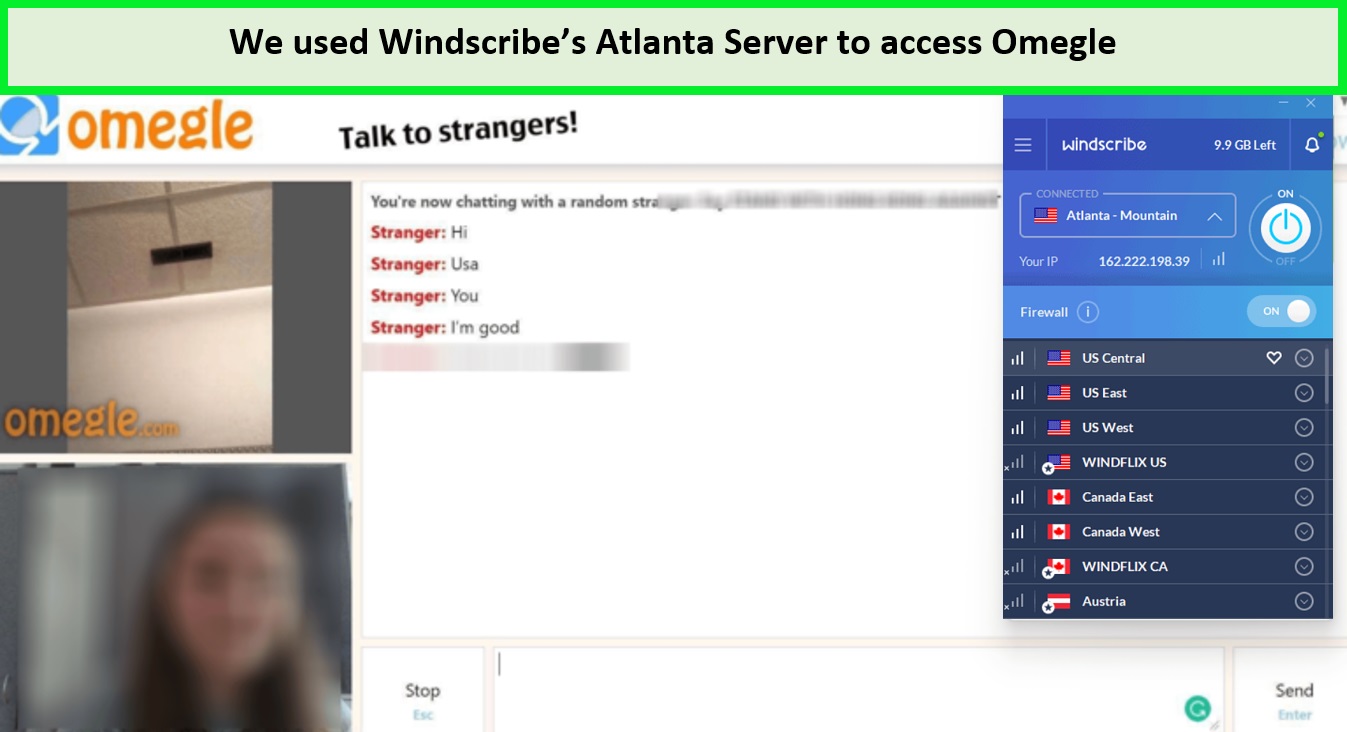Omegle-with-windscribe