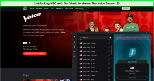 Streaming-The-Voice-With-Surfshark-in-Australia