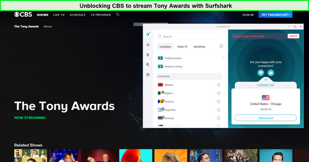 Streaming-tony-awards-with-Surfshark