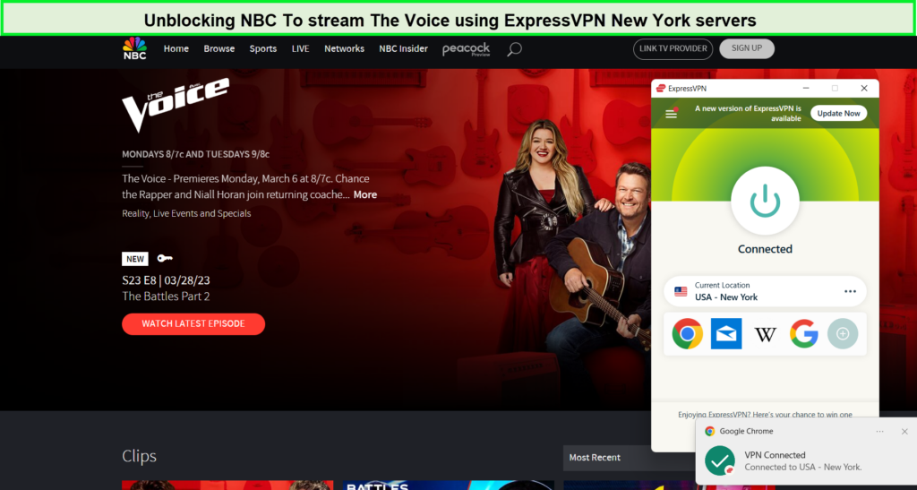 Unblocking-The-Voice-with-ExpressVPN-in-New Zealand