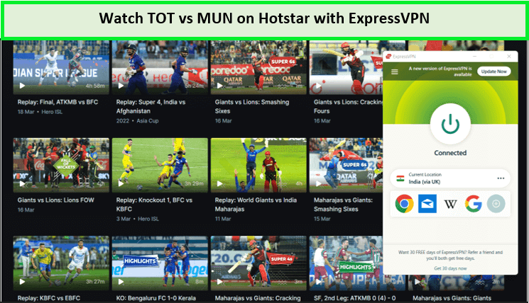 Watch-TOT-vs-MUN-on-Hotstar-in-India