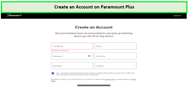 create-a-paramount-plus-account