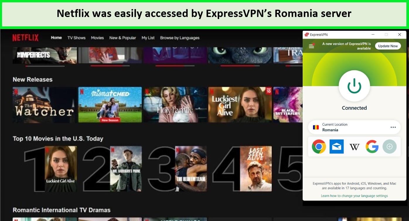 ExpressVPN-Romanian-server-unblock-netflix-For Netherland Users 