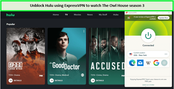 expressvpn-unblock-the-owl-house-on-hulu-in-Germany
