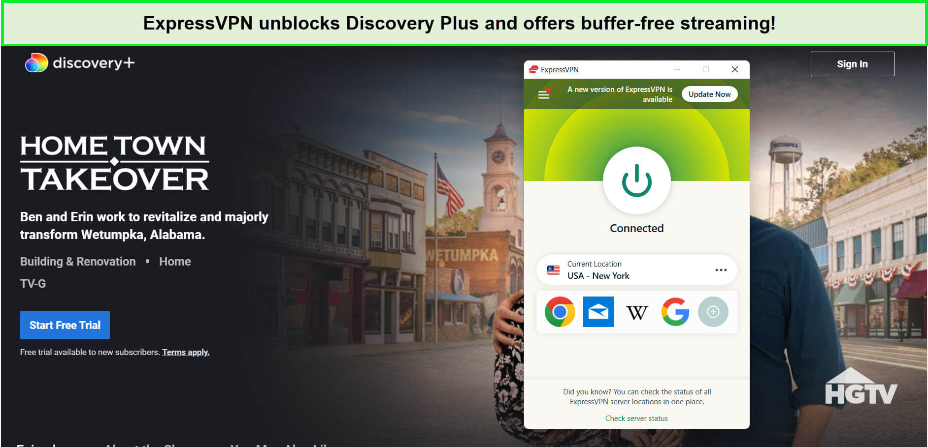 expressvpn-unblocks-hometown-takeover-season-two-on-discovery-plus-in-Germany