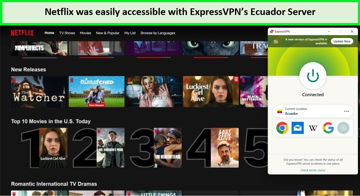 expressvpn-unblocks-netflix-ecuador-For American Users