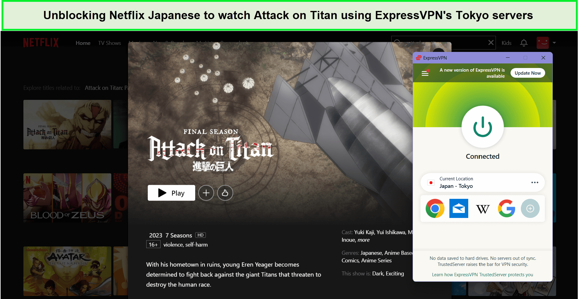watch-attack-on-titan-with-expressvpn-in-Japan