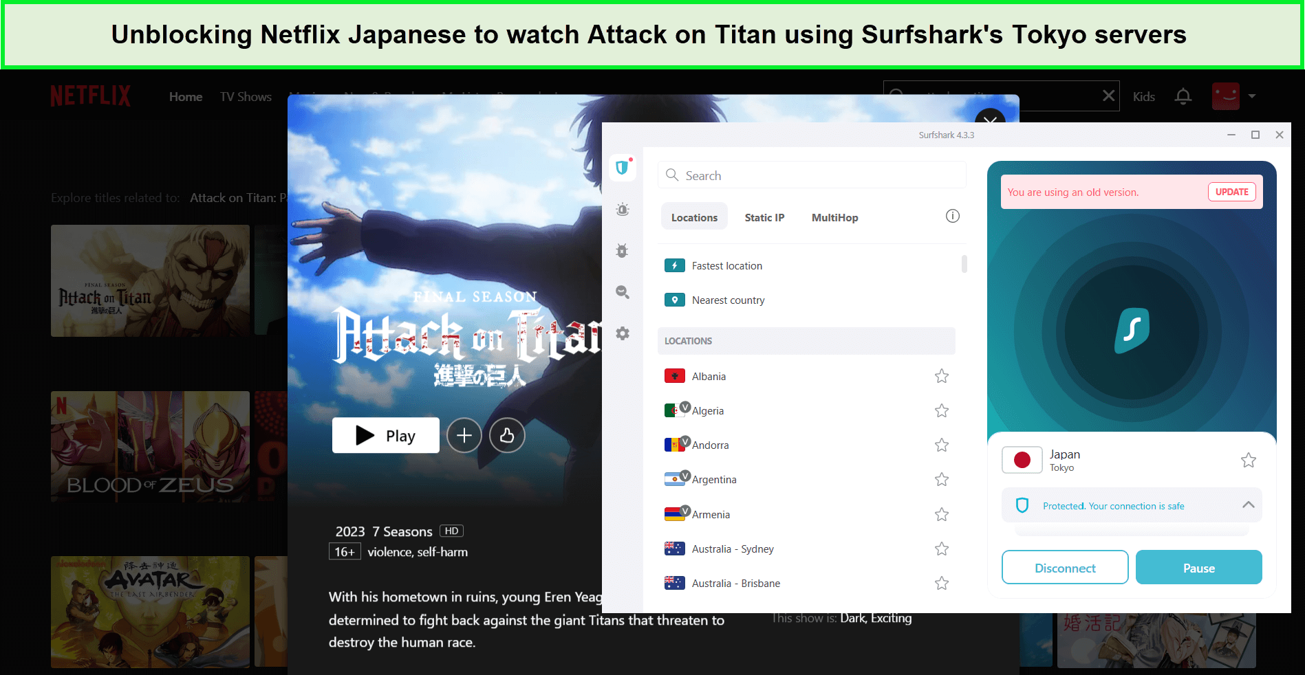 watch-attack-on-titan-with-surfshark-in-Australia