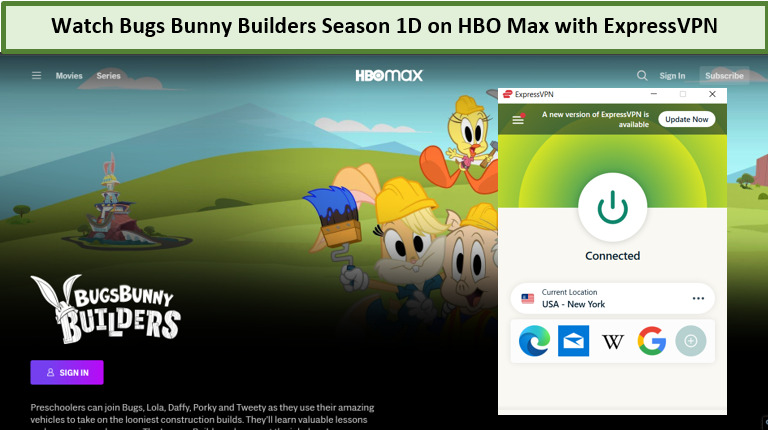 watch-bugs-bunny-builders-season-1-on-hbo-max-in-South Korea-with-expressvpn