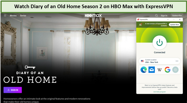 watch-diary-of-an-old-home-season2-on-hbo-max-in-New Zealand-with-expressvpn