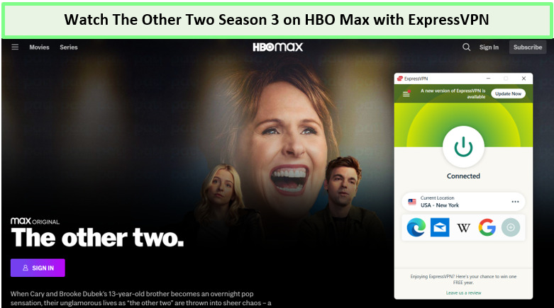 watch-the-other-two-season3-in-Spain-on-hbo-max-with-expressvpn