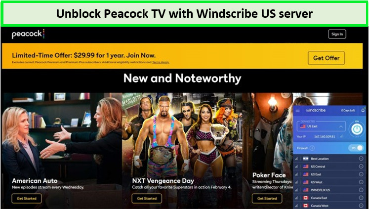 windscribe-unblocks-peacock-tv-in-UK