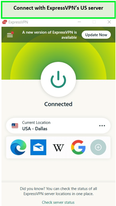 Connect-ExpressVPN-US-server-in-Spain-on-peacock