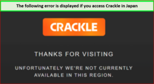Crackle-geo-restriction-error-in-Japan