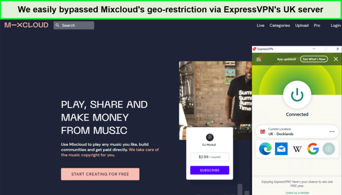 mixcloud-unblock-with-expressvpn-in-Italy
