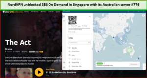 NordVPN-unblocking-sbs-on-demand-in-Singapore