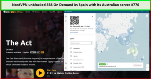 NordVPN-unblocking-sbs-on-demand-in-Spain