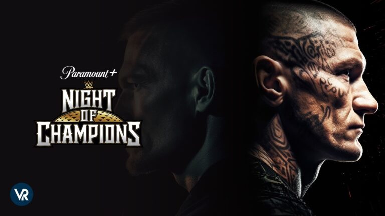 WWE Night of Champions on Paramount Plus outside USA