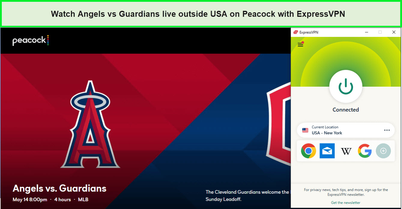 Watch-Angels-vs-Guardians-live-in-South Korea-on-Peacock-with-ExpressVPN