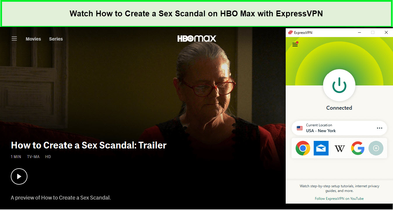  Schau dir an, wie man einen Sexskandal erschafft in - Deutschland Auf HBO Max mit ExpressVPN 