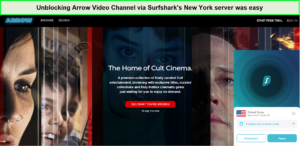 arrow-video-channel-unblock-surfshark-outside-USA