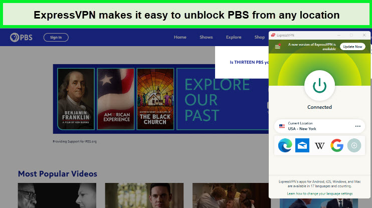  Die beste kostenlose VPN für PBs ist ExpressVPN.   