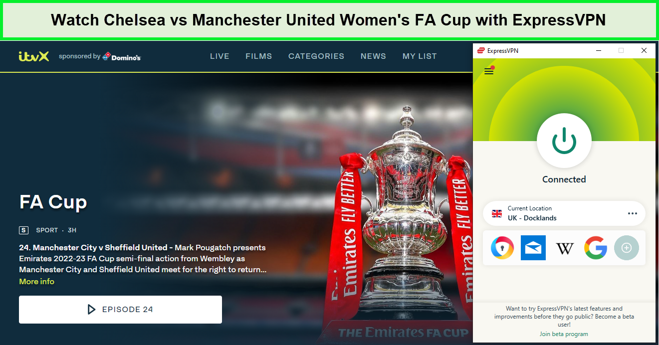expressVPN-unblocks-Chelsea-vs-Manchester-United-Women's-FA-Cup-with-ExpressVPN