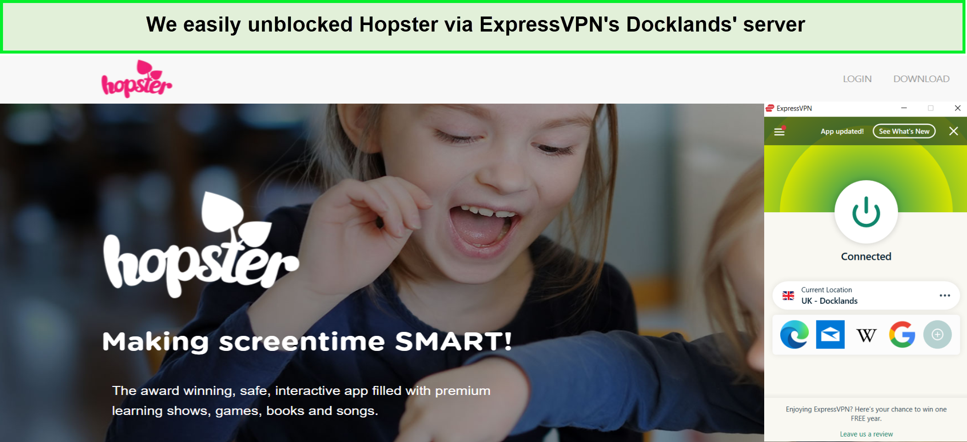 expressvpn-unblock-hopster-london-server-in-USA