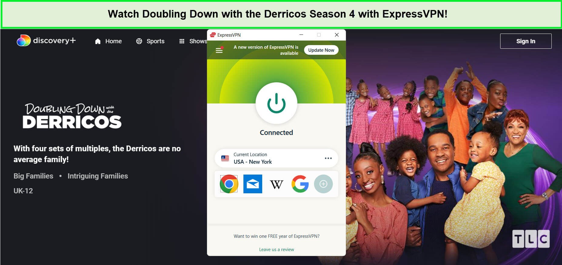expressvpn-unblocks-doubling-down-with-the-derricos-season-four-on-discovery-plus-in-New Zealand
