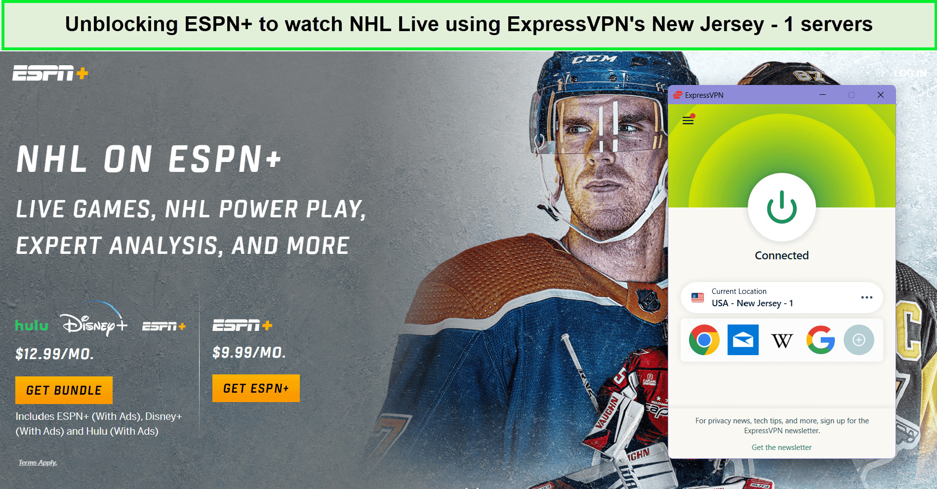 Free VPN for NHL Live Outside USA? Updated 2023