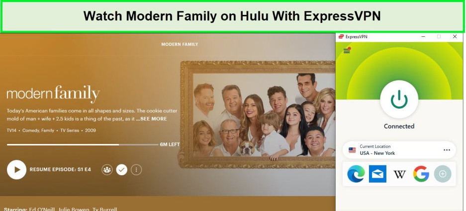 watch-modern-family-on-hulu-in-France-with-expressvpn