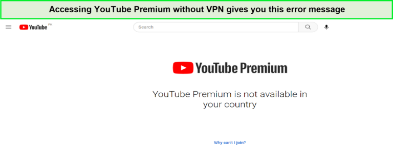 Youtube Premium Fehler in - Deutschland 