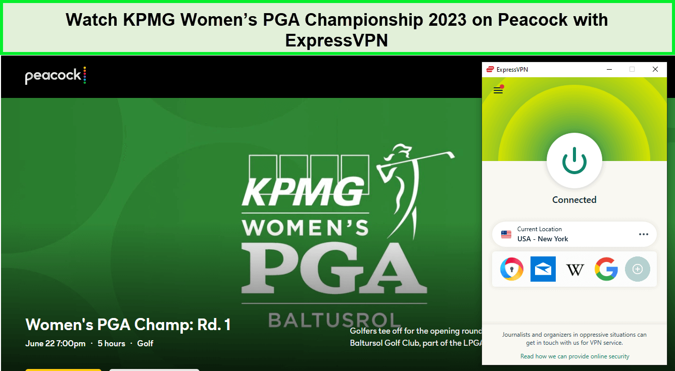 Watch KPMG Womens PGA Championship 2023 Final Live from anywhere on Peacock