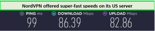 NordVPN-speed-test-result-in-mexico